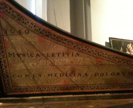 Ruckers harpsichord. Yale University Mus. Coll.